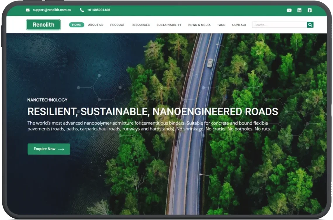 Renolith Website New