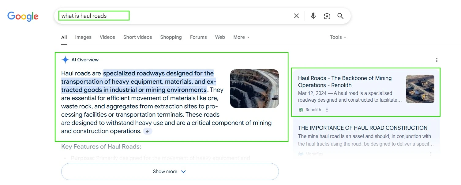 google ai overviews
